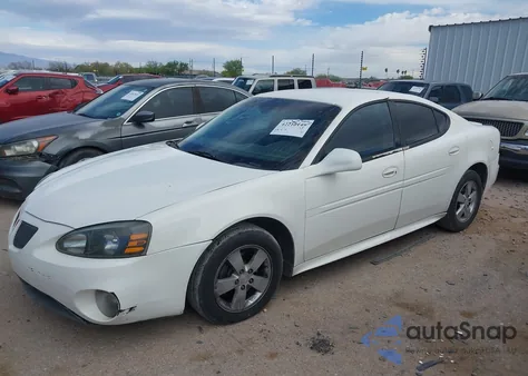2007 Pontiac Grand Prix z USA, uszkodzony, nr VIN 2G2WP552271201933